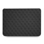 Preview: Guess Sleeve Luxus Laptop Tache bis 16" grau-schwarz mit Triangle Logo